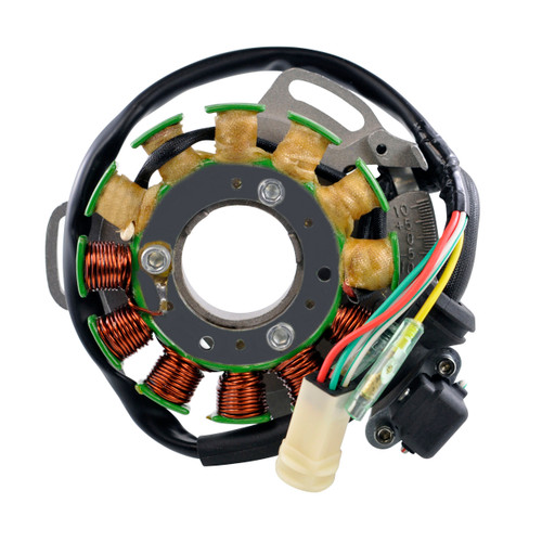High Output Performance Generator Stator 100 W / Adjutable Timing Backplate for Yamaha YFZ 350 Banshee 1987-1994