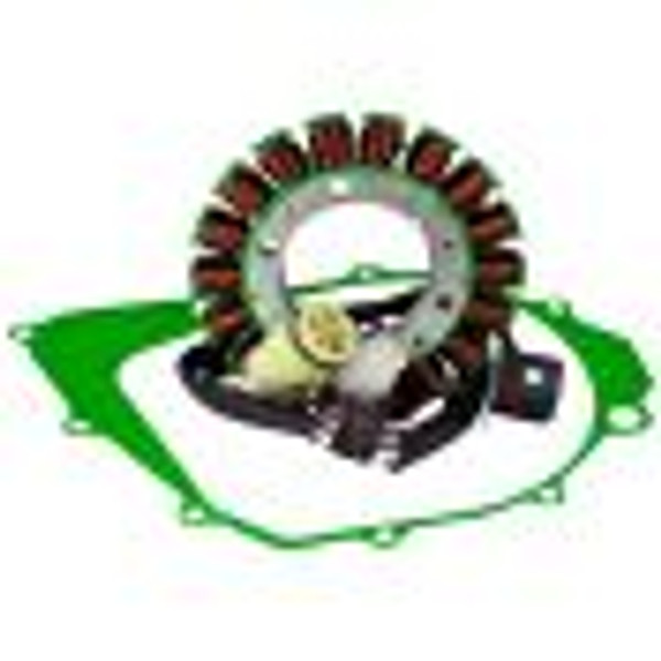 High Output Stator 300 W + Stator Cover Gasket for Yamaha Raptor 350 Warrior 350 Wolverine 350 Big Bear 400 2000-2013 RM01017G