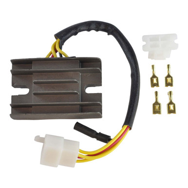 Suzuki LT-R450 Regulator Rectifier Regulator Rectifier Replacement For Suzuki LT-R450 Quadracer/LTR450 2006-2009 | Caltric Quadracer 450 Electrical Part - Foto 7