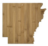 Arkansas Shaped Bamboo Cutting Board 13"