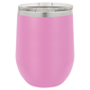 Stainless Steel Wine Tumbler 12 oz Light Purple