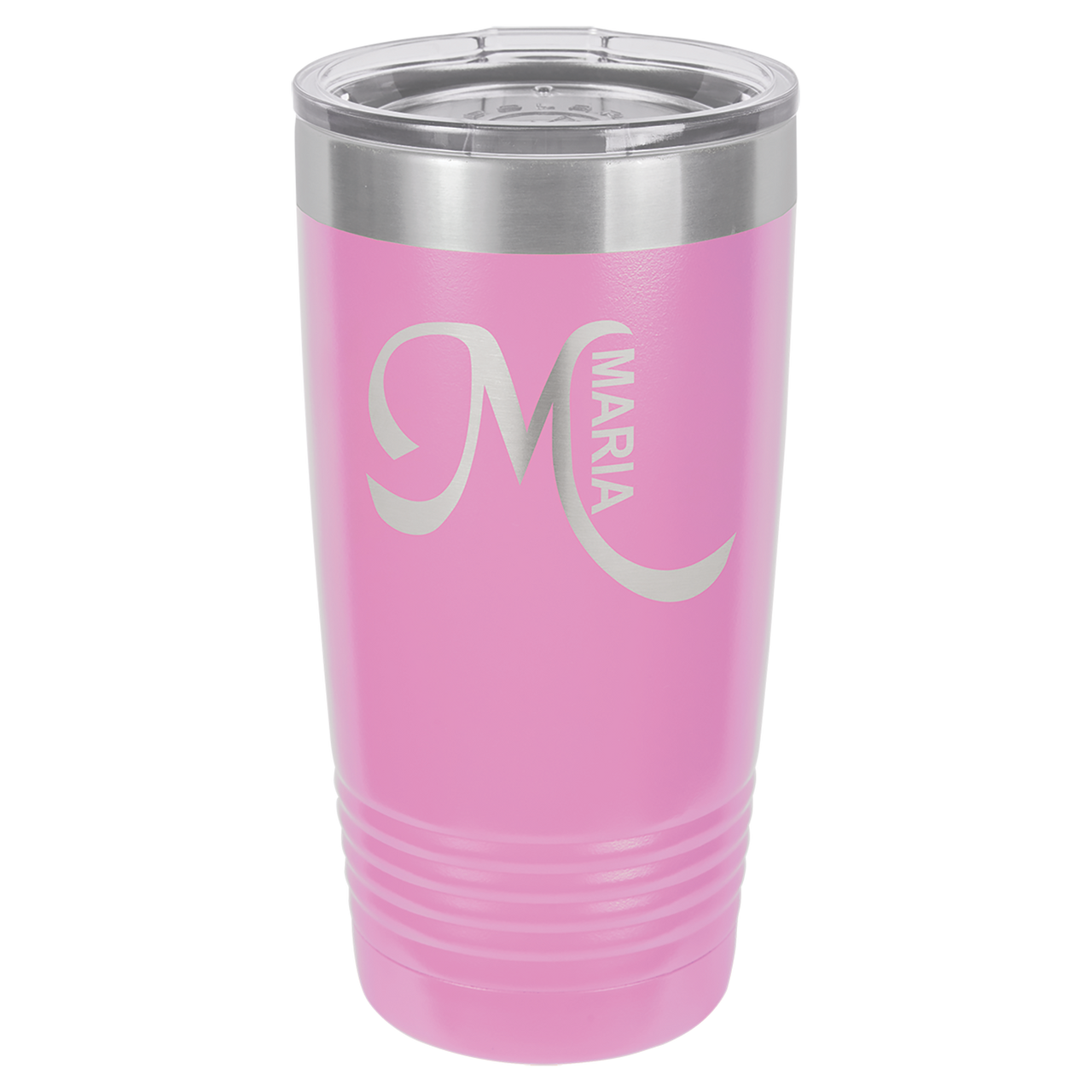 20 Oz Stainless Steel Tumbler Purple