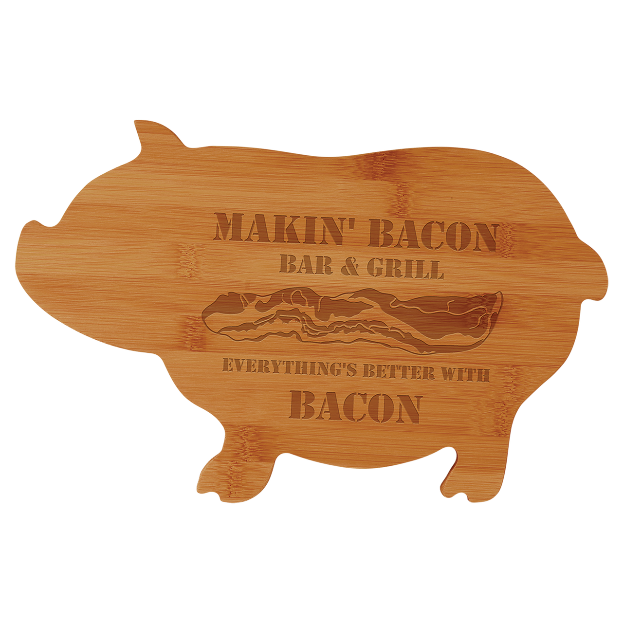 Engraved Bamboo Cutting Board Using Handwritten Recipe – The Cracked Pig