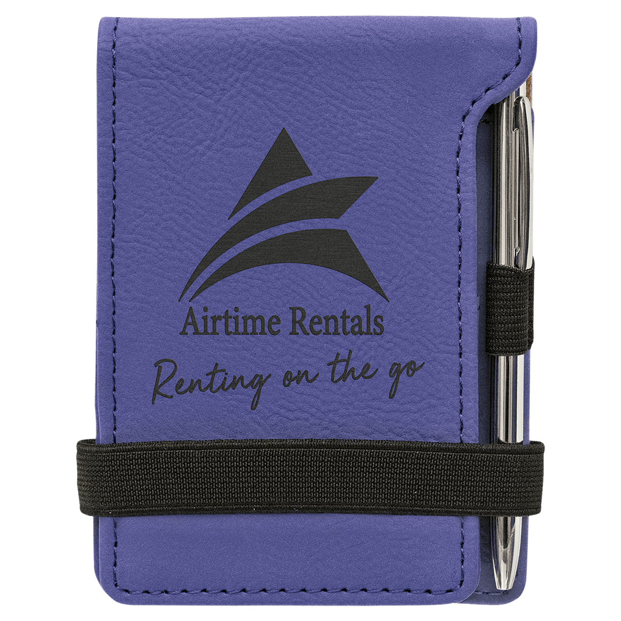 Blue Small Notepad Leatherette Small Business Porfolio ...