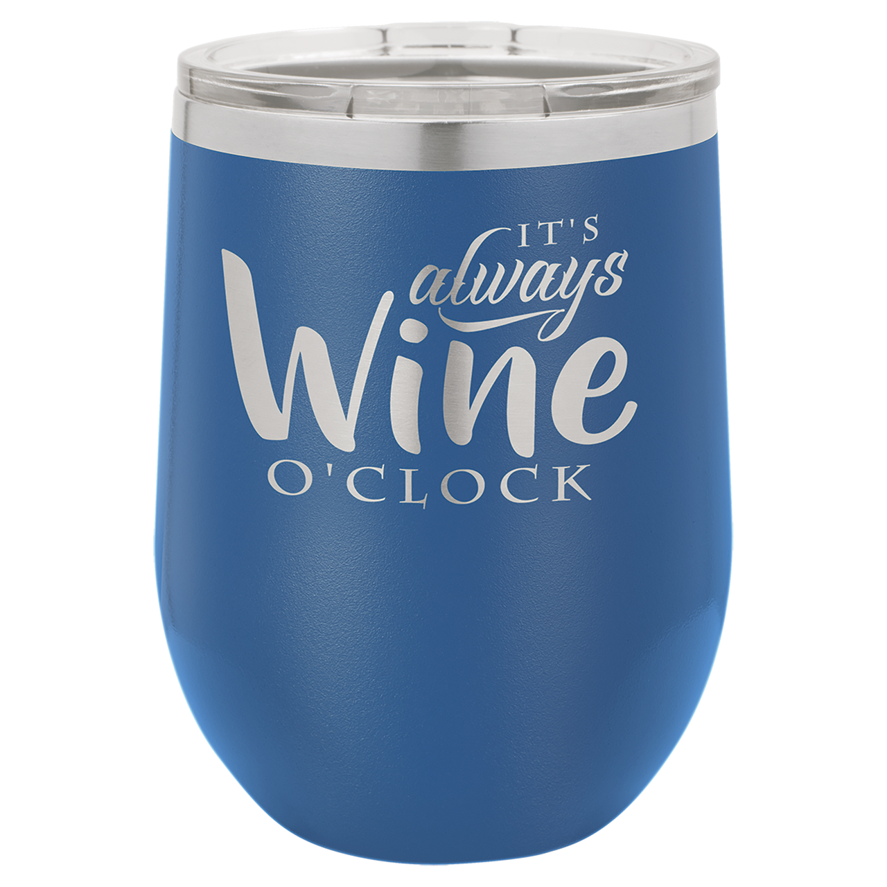 Vacuum Insulated Wine Tumbler | 12 Ounce Stainless Steel Drink Holder