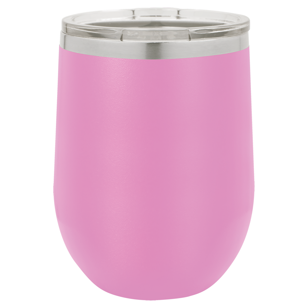 Engraved Stainless Steel Wine Tumbler - Bulk or Single, Purple