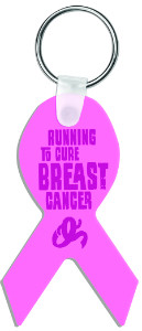 Custom Gloss White Aluminum Ribbon Keychain MileHighLaserEngraving