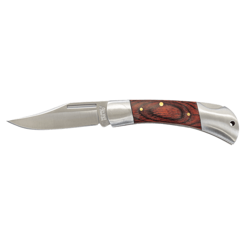 Bison River Wood Folding Pocket Knife 3.5" - Free Engraving