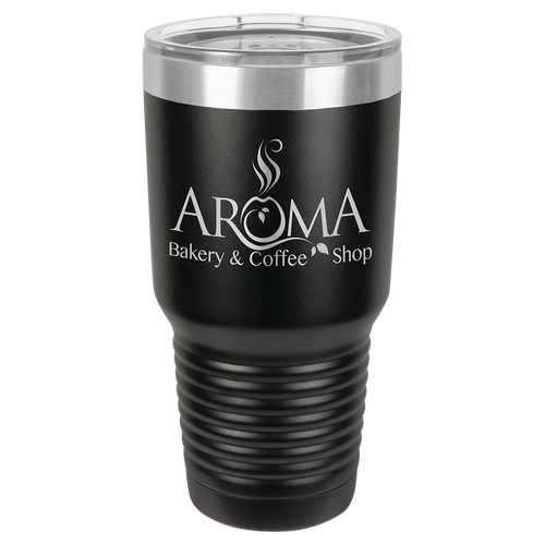 Stainless Steel Tumbler 30 oz Black