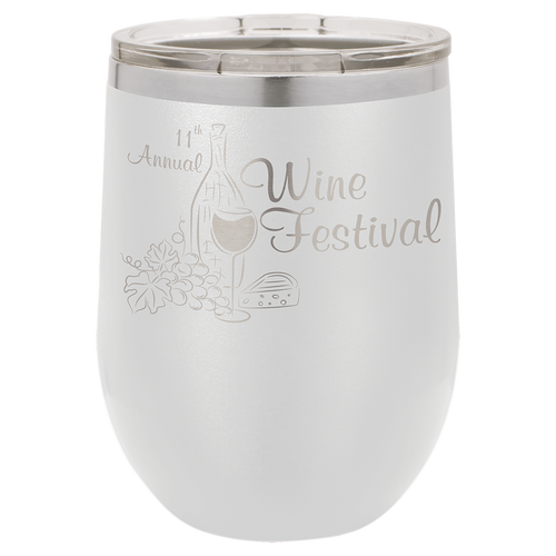 12oz. Black Stainless Steel Wine Tumbler by Celebrate It™