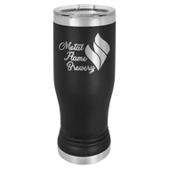 Pilsner 14oz Stainless Steel Tumbler Black