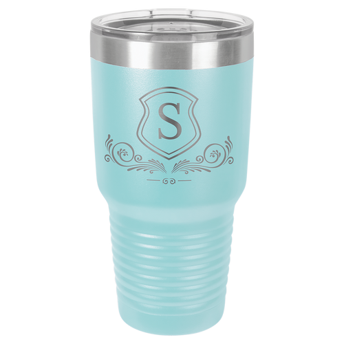 Stainless Steel Tumbler 30 oz Light Blue | Personalize it