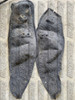 Toyota Land Cruiser FJ80 FZJ80 Gray Wheel Well Carpet Pair 1