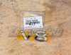 New Toyota Land Cruiser J200 OEM V8 Back Door Name Plate 75445-60060