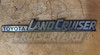Toyota Land Cruiser OEM FJ60 FJ62 Emblem