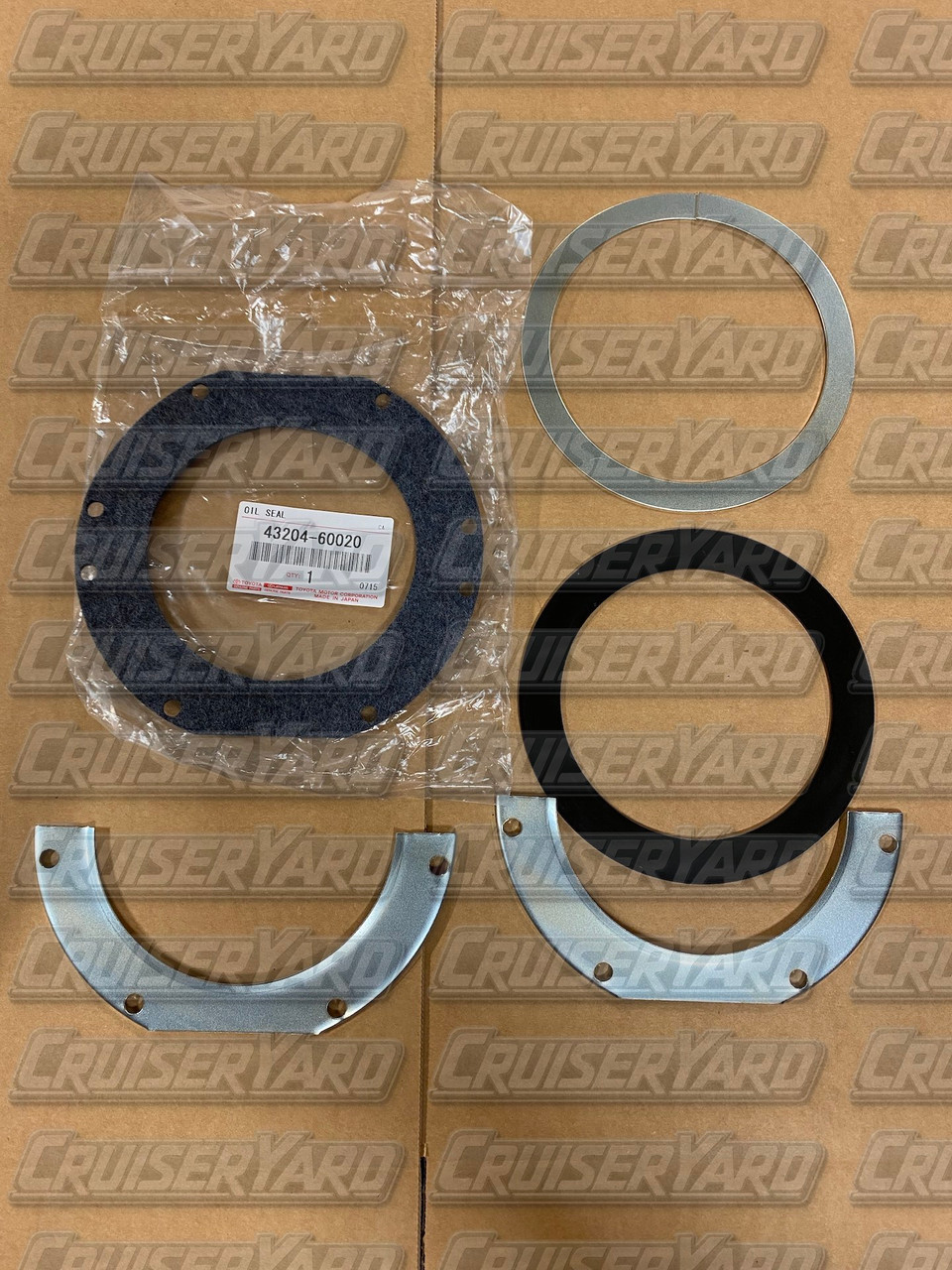 New Toyota Land Cruiser Set of 2 OEM 40 60 62 Swivel Knuckle Seal