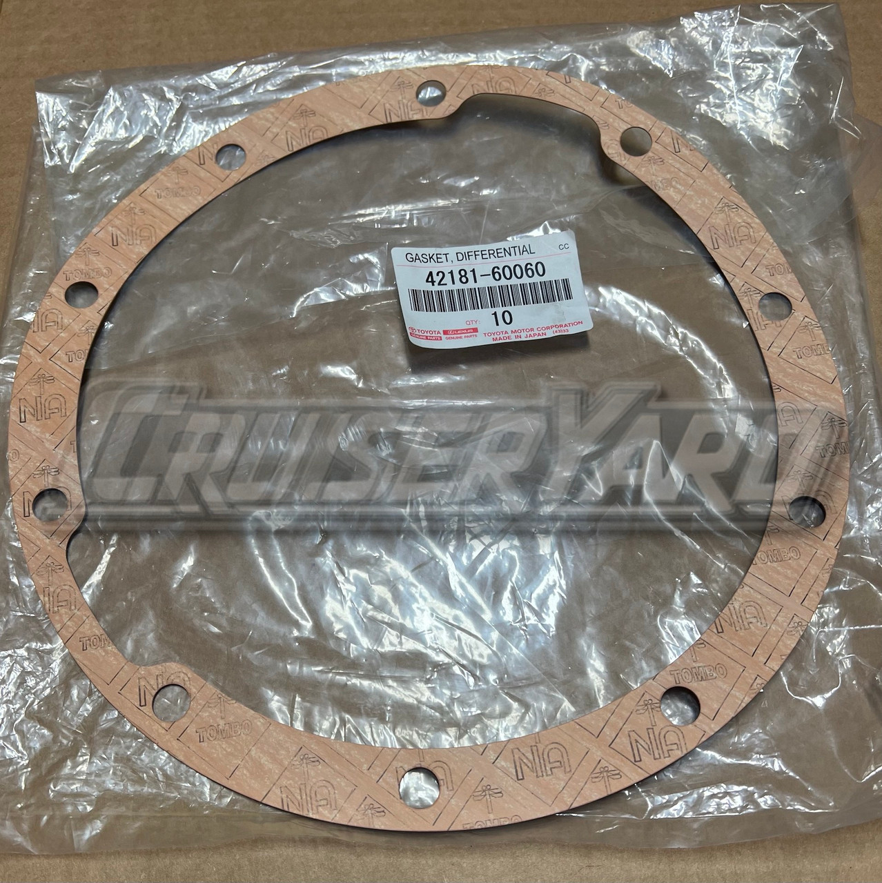 New Toyota Land Cruiser Tundra OEM Rear Differential Gasket 42181