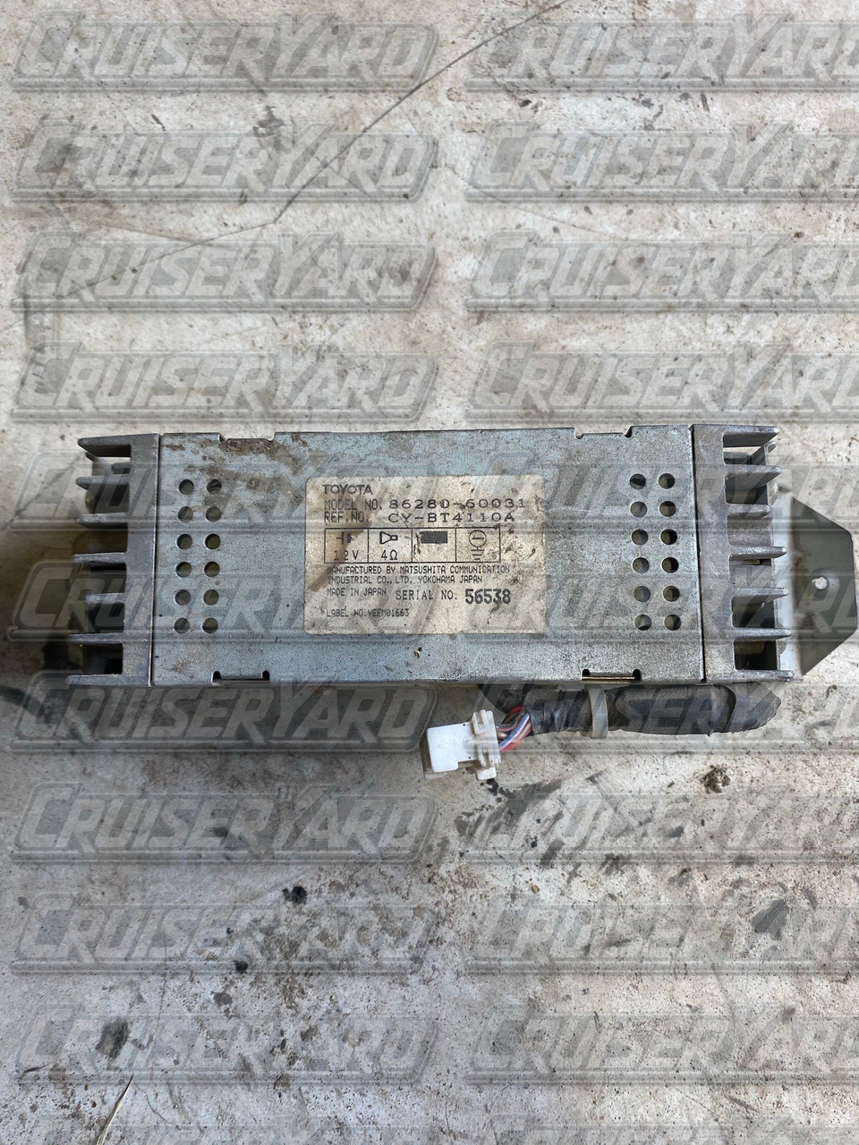 Toyota Land Cruiser FJ80 FZJ80 OEM Radio Amplifier 86280-60031