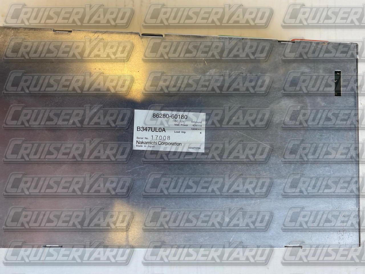 Toyota Lexus LX470 Nakamichi Stereo/Radio Amplifier 86120