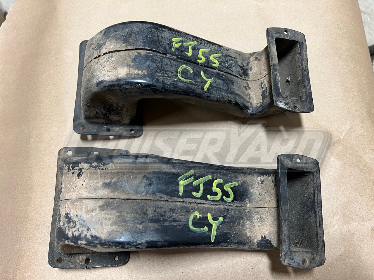 Toyota Land Cruiser OEM FJ55 Set of 2 Roof Side Vent Duct 61661