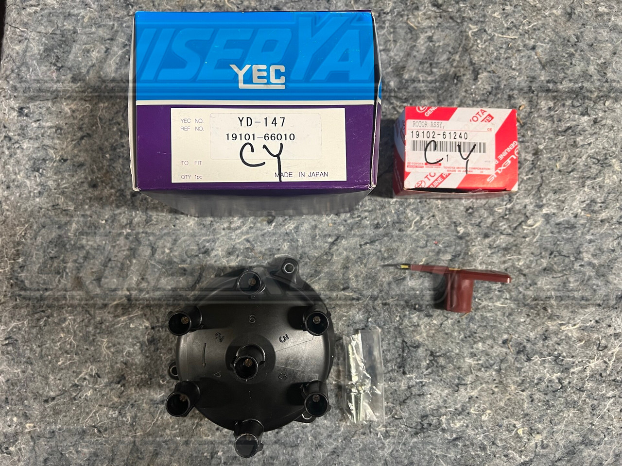 New Toyota Land Cruiser OEM YEC FZJ80 1FZ Distributor & Rotor Kit