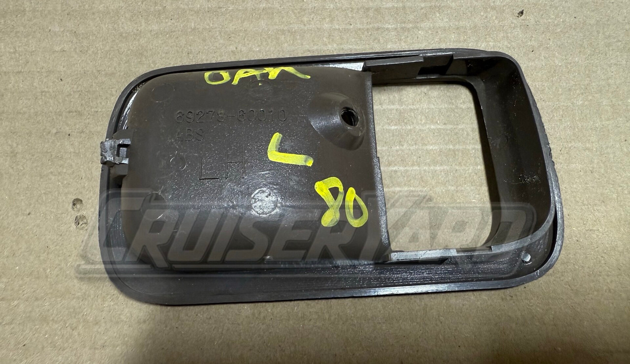 Toyota Land Cruiser FZJ80 LX450 Left Oak Door Handle Bezel 69278