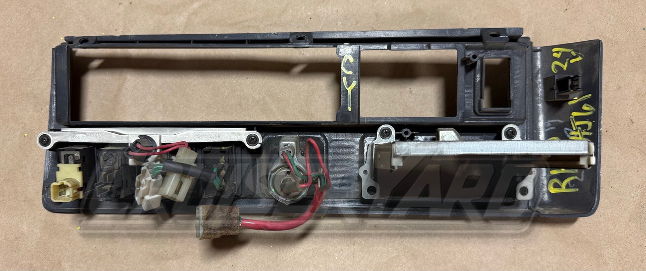 Toyota Land Cruiser RHD Gray Center Instrument Bezel Switches