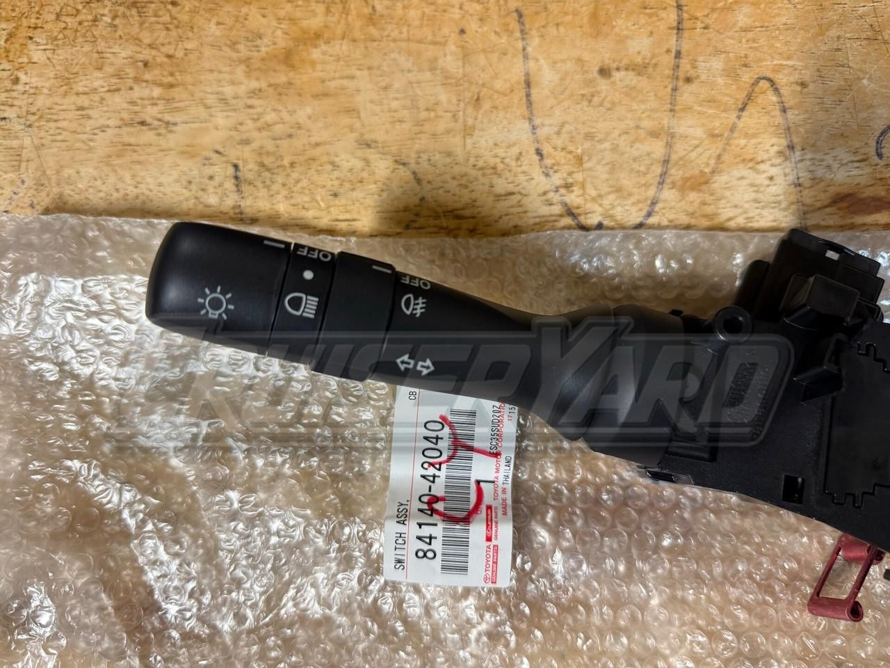 New Toyota Land Cruiser OEM Headlamp Dimmer Switch Assy 84140-42040