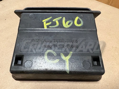 Toyota Land Cruiser FJ60 OEM Black Front Ashtray 74102-90A00-01