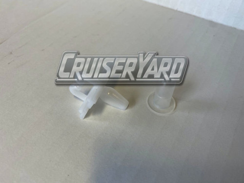 New Toyota Land Cruiser Set of 10 FJ60 FJ62 OEM Lower Rocker Panel Clips Caps