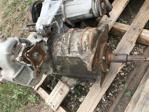 Toyota Land Cruiser FJ40 FJ55 Transmission/Transfer Case Combo with PTO Gearbox