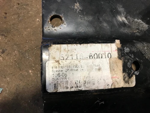 40 Series, Bumper Gusset, Pair