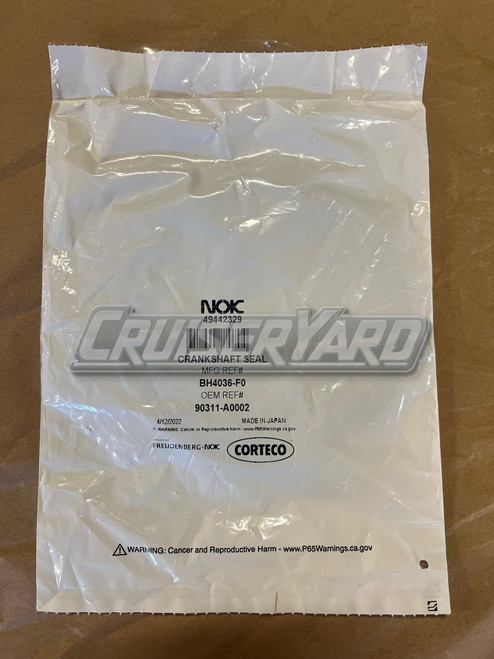 New Toyota Land Cruiser OEM NOK UZJ100 2UZ Rear Main Seal 90311-A0002 Warranty