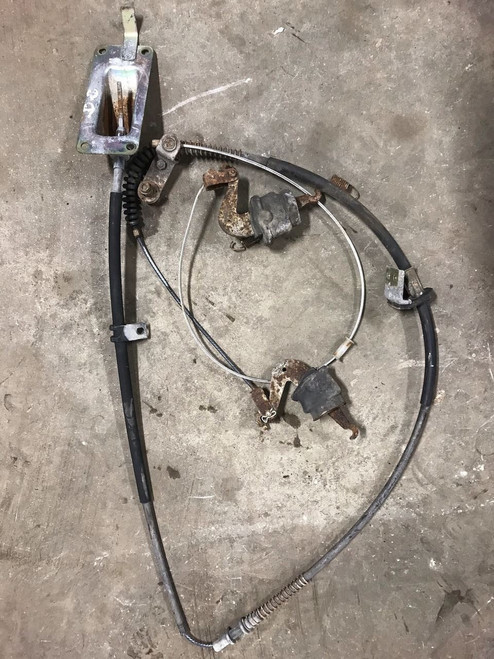 Toyota Land Cruiser FJ60 FJ62 Rear Emergency Brake Cable Assembly