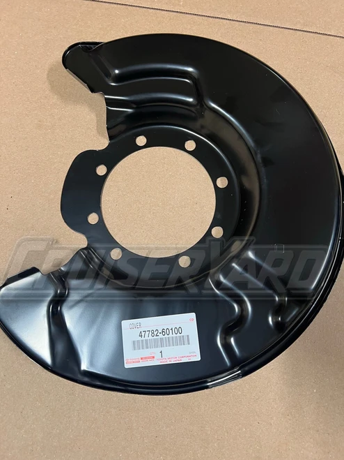 New Toyota Land Cruiser Set of OEM Left & Right Front Backing Plates FZJ80
