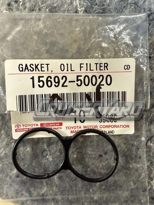 New Toyota Land Cruiser Lexus LX470 OEM Oil Filter Bracket Gasket 15692-50020