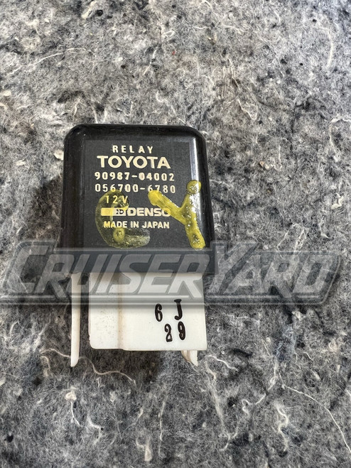 Toyota Land Cruiser FJ62 FZJ80 FJ80 UZJ100 Heater Blower Relay 90987-04002
