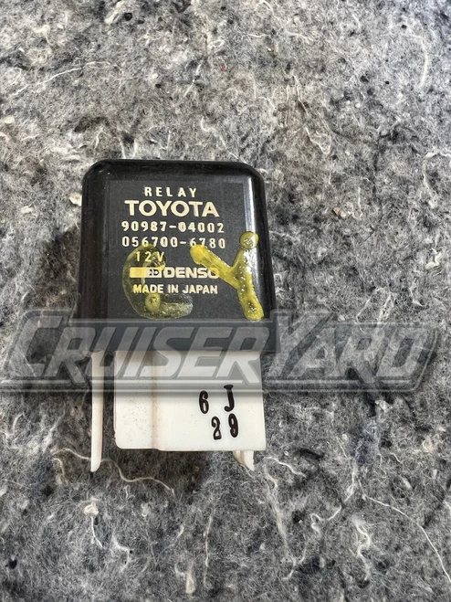 Toyota Land Cruiser FJ62 FZJ80 FJ80 UZJ100 Heater Blower Relay 90987-04002