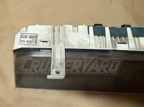 Toyota Land Cruiser 95-97 FZJ80 LX450 Locked Gauge Cluster 83200-60420 SnD
