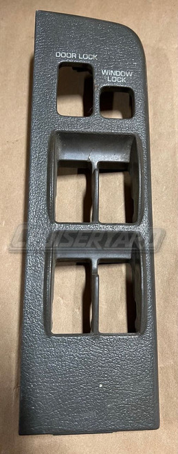 Toyota Land Cruiser FZJ80 OEM Gray Master Window Switch Bezel 74232-60010
