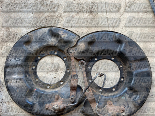 Toyota Land Cruiser FJ60, Pair of Front Backing Plates
