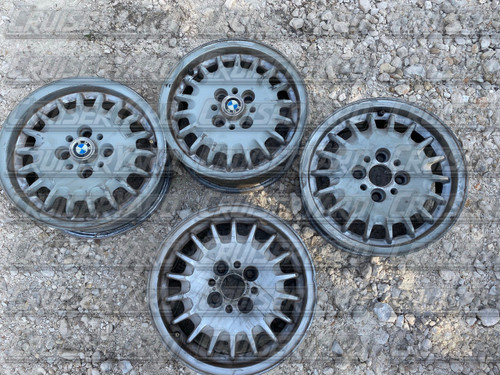 Set of 4 OEM BMW E30 14" Inch 318i/325 Rims 6JX14H2