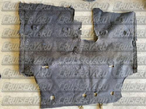 Toyota Land Cruiser FJ60 2nd Row Carpet, Gray