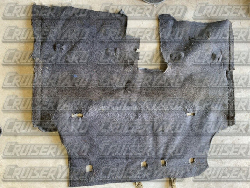Toyota Land Cruiser FJ60 2nd Row Carpet, Gray