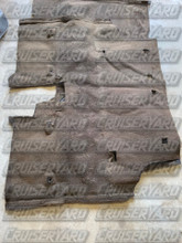 Toyota Land Cruiser FJ62  Brown 1st and 2nd Row Carpet