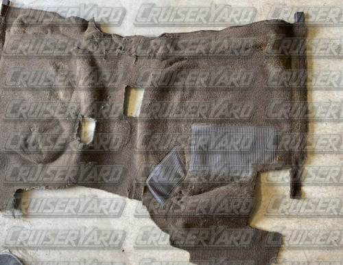 Toyota Land Cruiser FJ62  Brown 1st and 2nd Row Carpet