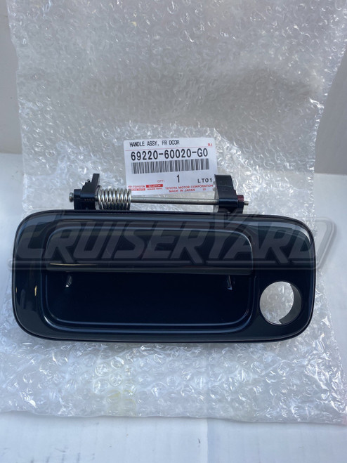 New OEM Toyota Land Cruiser Front Left Driver Green Door Handle 69220-60020-G0