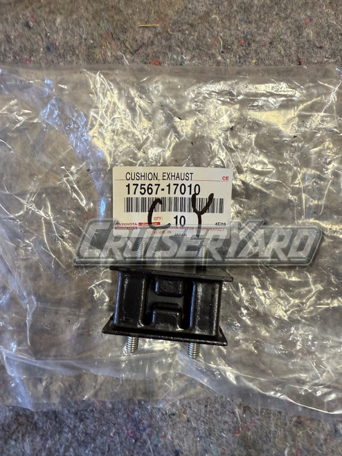 New Toyota Land Cruiser 1FZ Exhaust Pipe Support Cushion 17567-17010