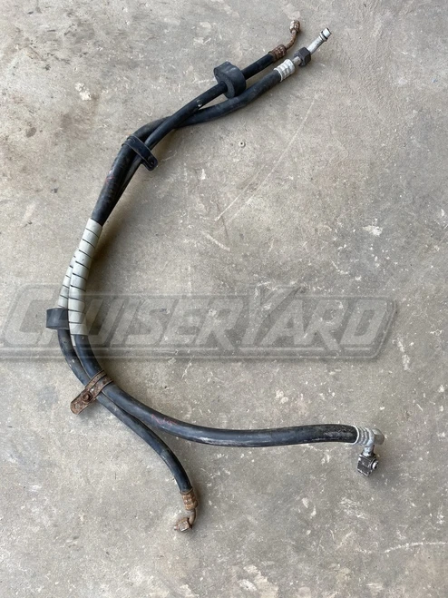 Toyota Land Cruiser FJ62 Air Conditioner AC Suction Refrigerant Hose Combo