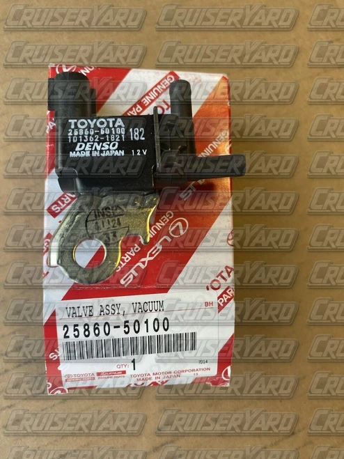 New Toyota Land Cruiser Tundra OEM No. 1 Vacuum Switching Valve 25860-50100